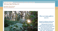 Desktop Screenshot of pathways4dogs.com